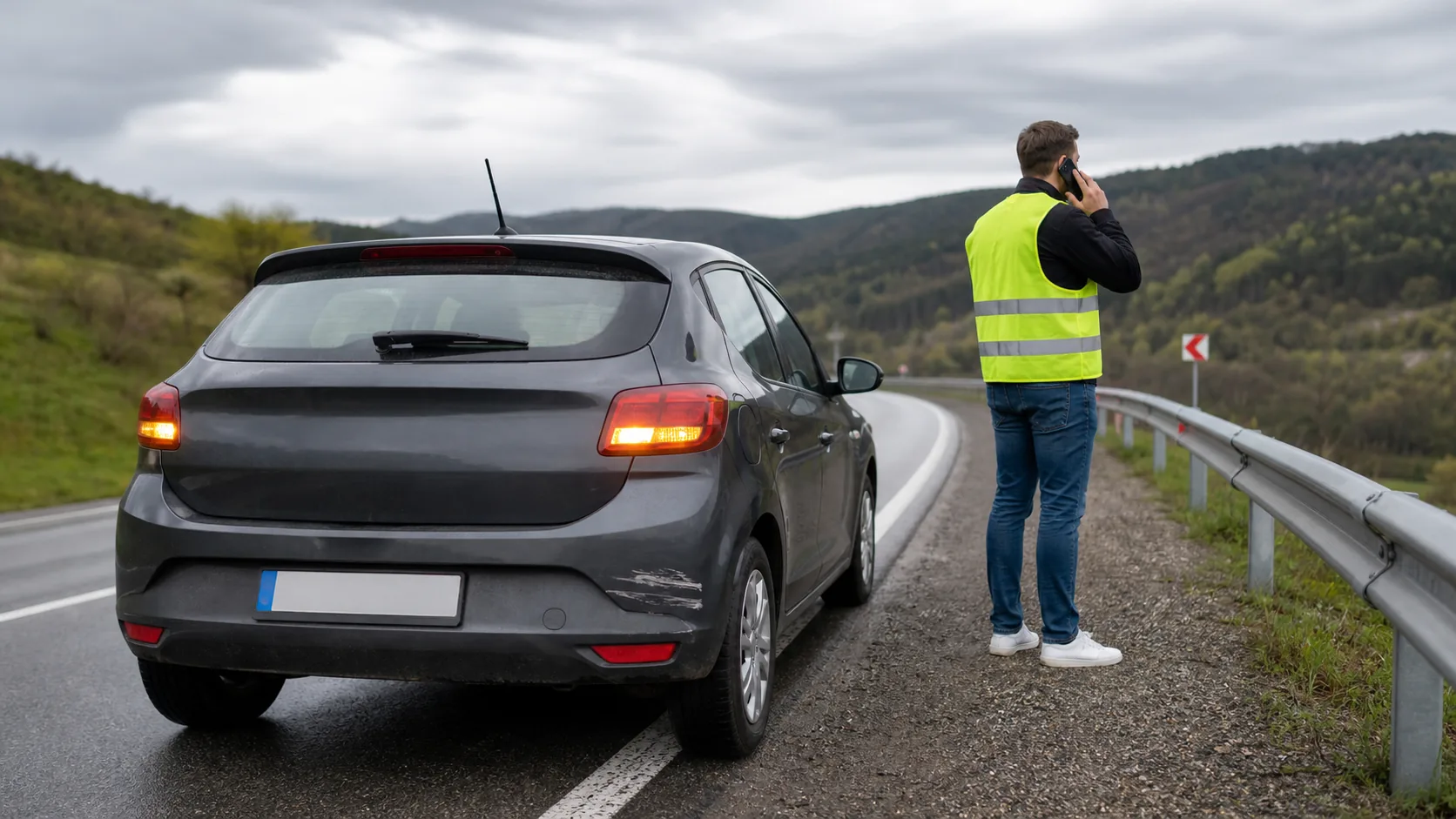 Ce faci în caz de accident cu o mașină închiriată