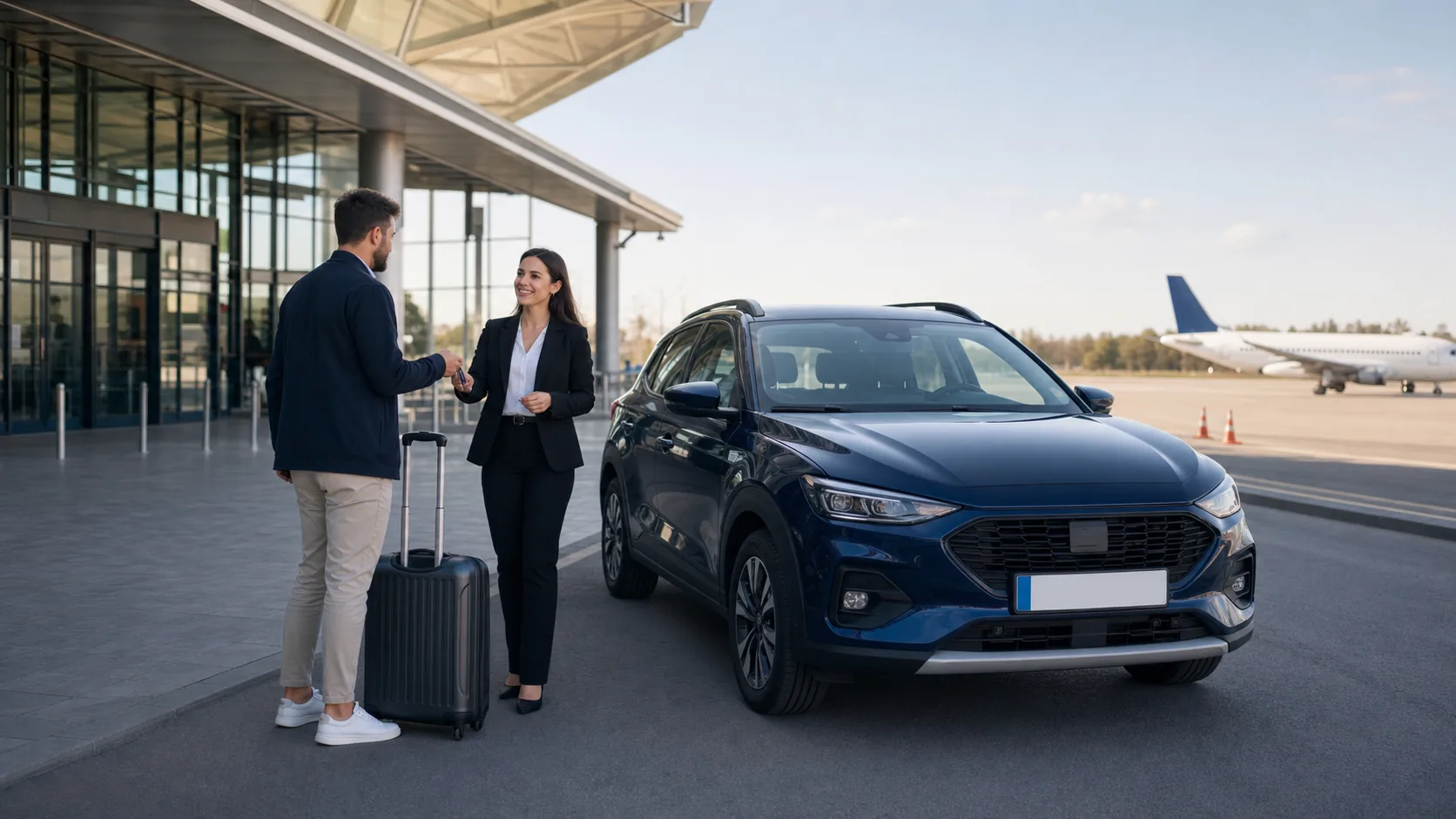 Rent a car la Aeroportul Craiova: cum primești mașina după aterizare